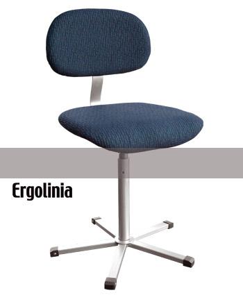 Krzesło z tapicerką ERGOLINIA 10002