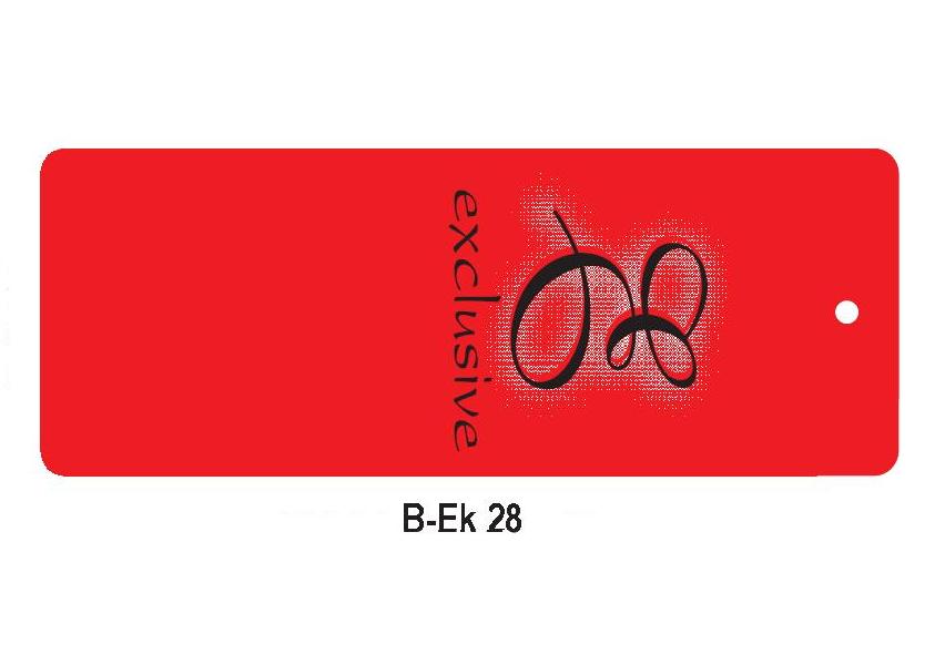 Etykiety odzieżowe B-Ek 28 EXCLUSIVE
