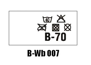 Wszywki biustonoszowe B-Wb 007 B-70