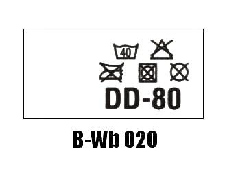 Wszywki biustonoszowe B-Wb 020 DD-80