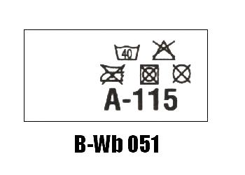 Wszywki biustonoszowe B-Wb 051 A-115