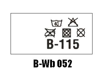Wszywki biustonoszowe B-Wb 052 B-115