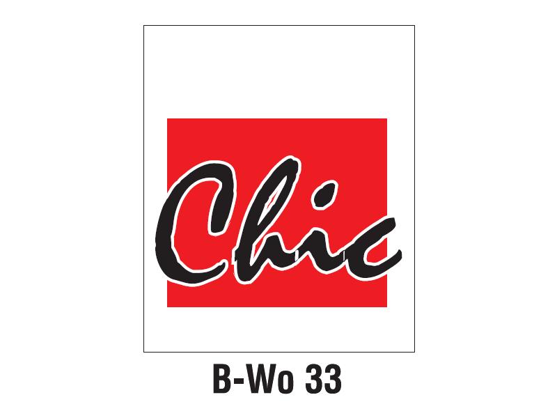 Wszywki ozdobne B-Wo 33 CHIC