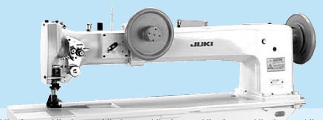 Maszyna JUKI 2 igłowa z potrójnym transportem, długoramienna 750mm LG-158FU