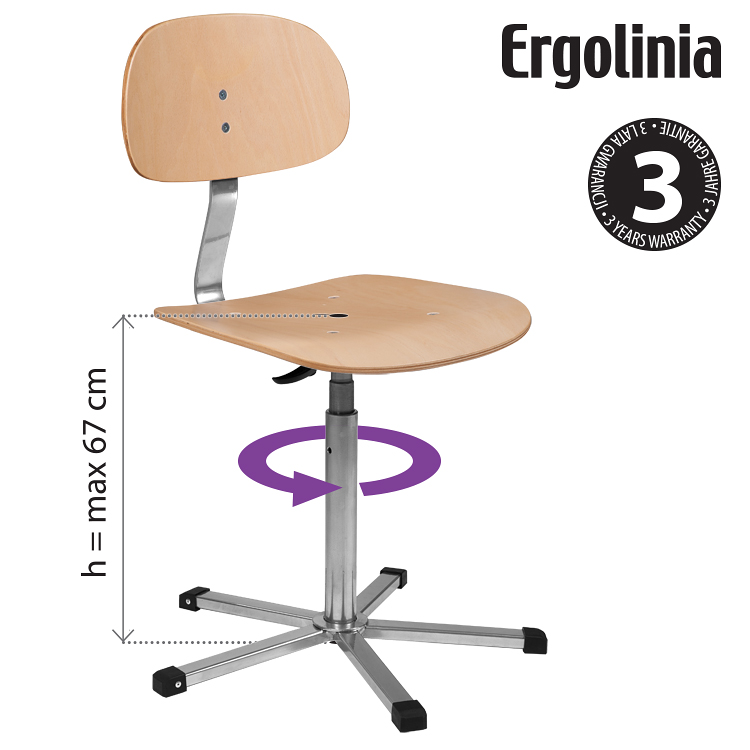 Krzesło obrotowe ERGOLINIA 10004