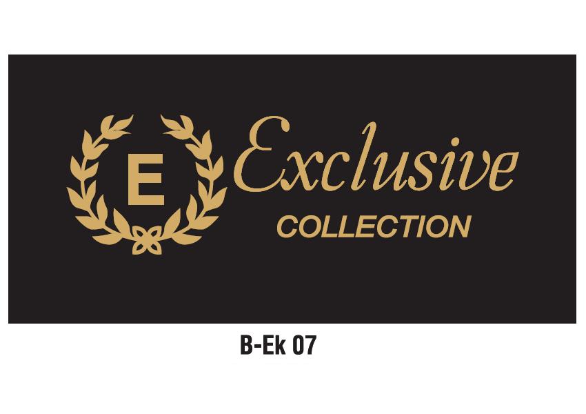 Etykiety odzieżowe B-Ek 07 EXCLUSIVE