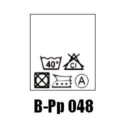 Wszywki przepis prania B-Pp 048, 40°C