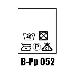 Wszywki przepis prania B-Pp 052, 40°C