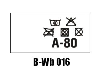 Wszywki biustonoszowe B-Wb 016 A-80