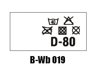 Wszywki biustonoszowe B-Wb 019 D-80