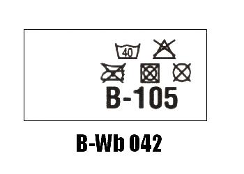 Wszywki biustonoszowe B-Wb 042 B-105