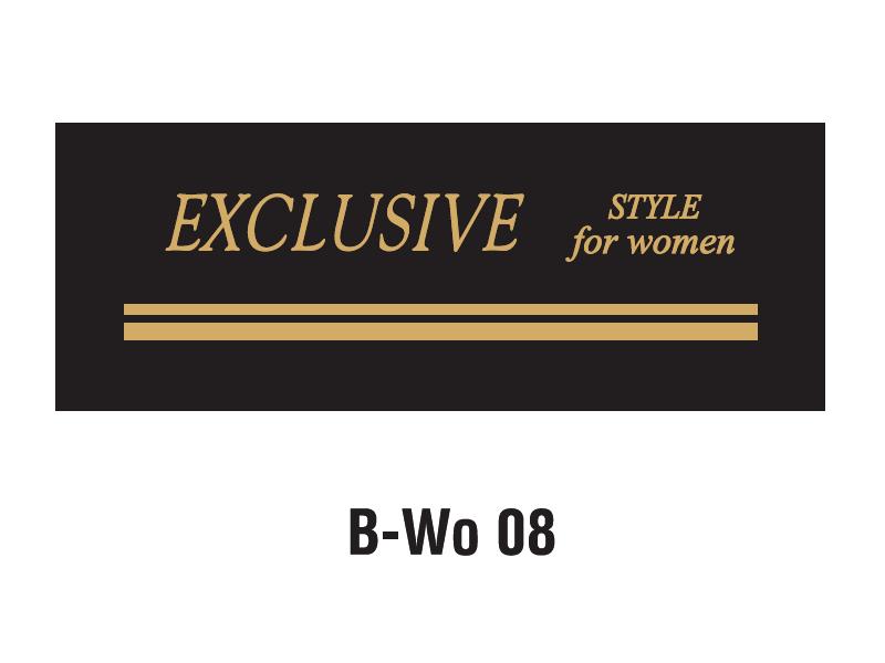 Wszywki ozdobne B-Wo 08 EXCLUSIVE
