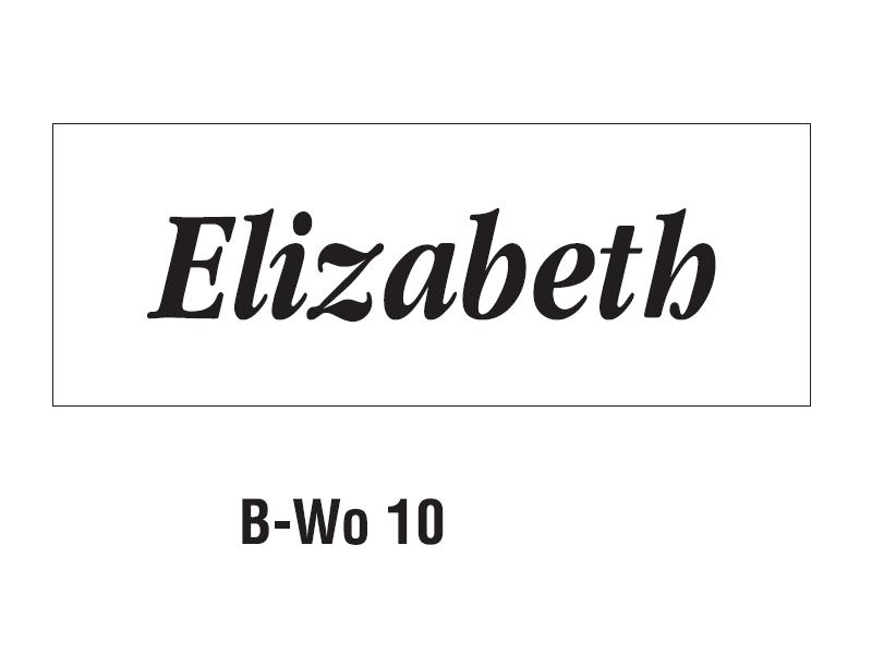 Wszywki ozdobne B-Wo 10 ELIZABETH