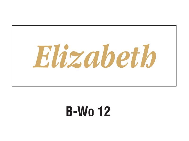 Wszywki ozdobne B-Wo 12 ELIZABETH
