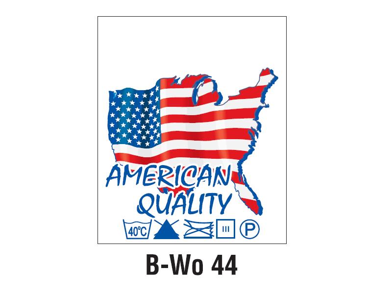 Wszywki ozdobne B-Wo 44 AMERICAN, 40°C