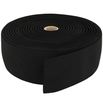 Guma tkana 70mm kolor czarny 25mb