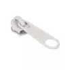 Suwak do taśmy suwakowej spiralnej #5 non-lock kolor szary jasny 500szt.