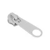 Suwak do taśmy suwakowej spiralnej #5 non-lock kolor szary 190szt.