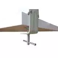 Lampka do maszyny HM97T 10LED - mocowana do blatu (całe ramię giętkie)