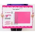 Zestaw do cięcia i krojenia TEXI CRAFT PINK 60x45 cm