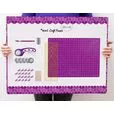 Zestaw do cięcia i krojenia TEXI CRAFT PURPLE 60x45 cm