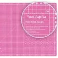 Zestaw do cięcia i krojenia TEXI CRAFT PINK 60x45 cm