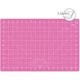 Mata podkładowa, samoregenerująca, dwustronna, różowa, TEXI PINK 45x30 cm