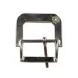 Klamra metalowa 25mm kolor srebrny