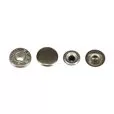 Napa metalowa 15mm ALFA stalowa srebrna madis