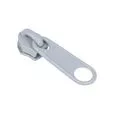 Suwak do taśmy suwakowej spiralnej #5 non-lock kolor szary 100szt.