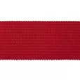 Taśma lamówka dziana 30mm kolor czerwony 50mb