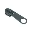 Suwak do taśmy suwakowej spiralnej #5 non-lock kolor szary 500szt.