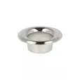 Oczko metalowe 12mm 12DP srebrny madis