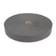 Taśma lamówka dziana 25mm kolor szary 50mb