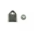 Regulator metalowy do paska 14mm srebrny madis