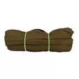 Taśma spodniowa poliestrowa 16mm kolor zielony khaki 100mb