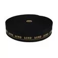 Gurt syntetyczny 45mm LORD kolor czarny 50mb