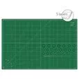 Mata podkładowa do cięcia, samoregenerująca, Texi Green 90x60 cm, grubość 3 mm, zielona