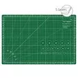 Mata podkładowa do cięcia, samoregenerująca, Texi Green 45x30 cm, grubość 3 mm, zielona