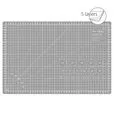 Zestaw do cięcia i krojenia TEXI CRAFT GRAY 45X30 cm