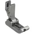 P69LH-NF 1/8 Stopka do wszywania kedry 3,2mm lewa z przegubem transport igłowy