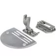 Zestaw do ciężkiego szycia ze stopką standardową (płytka 11315001 (H26) , ząbki 11314001, stopka P711, P127, 113160100) stebnówka transport dolny ząbkowy Jack A2H, A4H7,  F4H, F5H, JUKI 7000AH, SIRUBA 7200BH1