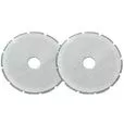 DW-RB003P 2S Ostrze noża krążkowego 28 mm, przerywane, 2 szt.