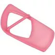 Klamra plastikowa 38mm ozdobna
