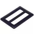 Klamra plastikowa 50mm ozdobna