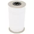 Guma pleciona 4mm kolor biały 100mb