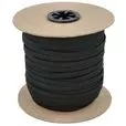 Guma pleciona 5mm kolor czarny 100mb
