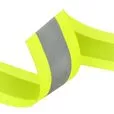 Taśma odblaskowa fluorescencyjna 40mm żółta TY-40/20