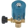 Elektrozawór kątowy CEME 2.8- 1/4" regulowany 230V, 50Hz do wytwornic pary