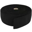 Guma tkana 70mm kolor czarny 25mb